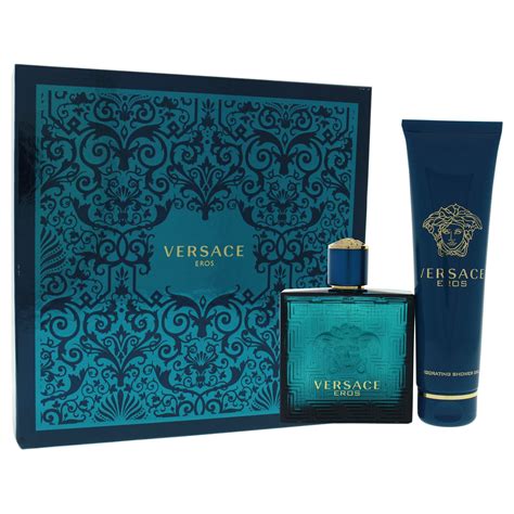 Versace Eros Cologne Gift Set For Men Pieces Walmart Com