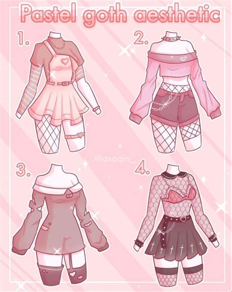 Clothing Aesthetic Outfit Drawings Meyasity