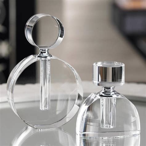 Elly Modern Classic 6 Double O Glass Decorative Perfume Bottle