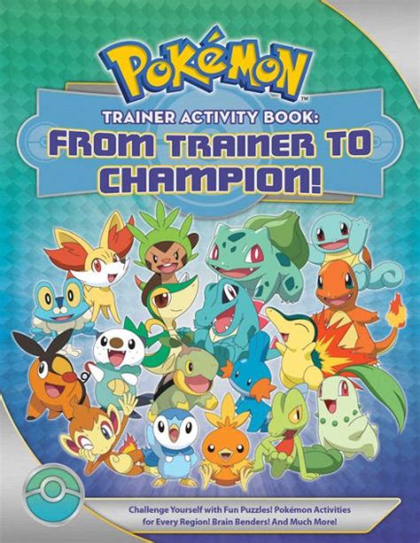 Barnes and noble pokemon cards. Pokemon Trainer Activity Book: From Trainer to Champion! by Lawrence Neves, Pikachu Press ...