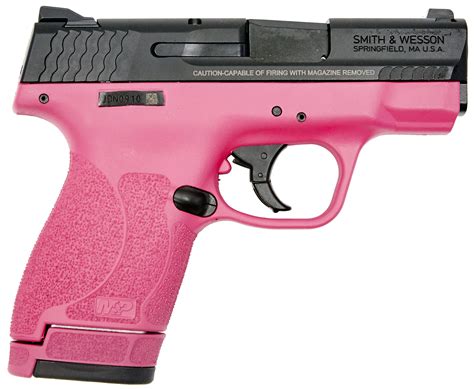 Smith And Wesson Mandp Shield Pink Madness Edition 40 Sandw Pistol