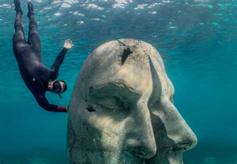Visit Frances New Underwater Sculpture Museum In Cannes Celeb Baby