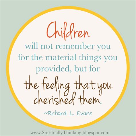 And Spiritually Speaking Cherish Children