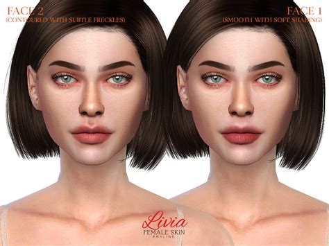 The Sims Resource Livia Skin Female