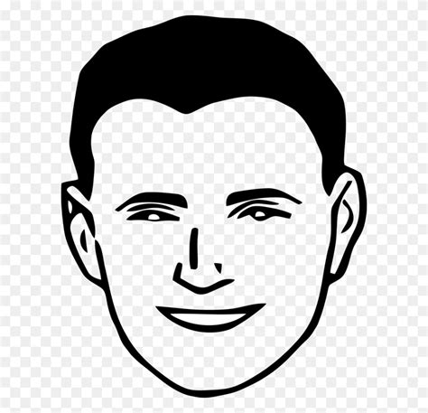 Smiling Man Face Clip Art Male Face Clipart Stunning Free