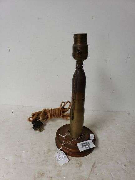 Trench Art Lamp Trice Auctions