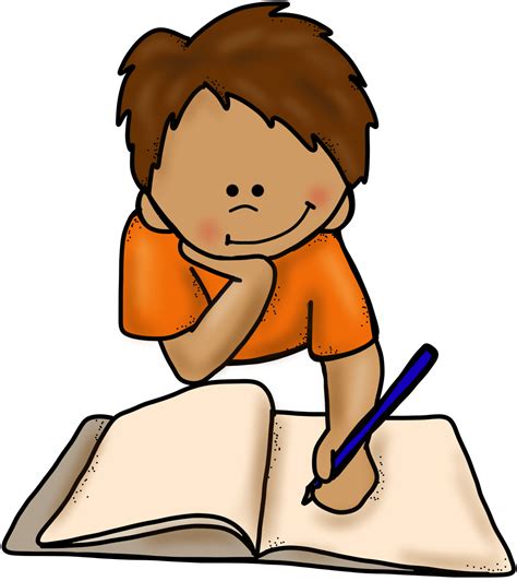 Png Library Download Boy Writing Clipart Boy Writing Clipart