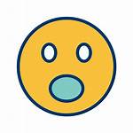 Surprised Face Smiley Emoji Icon Emoticon Sonriente