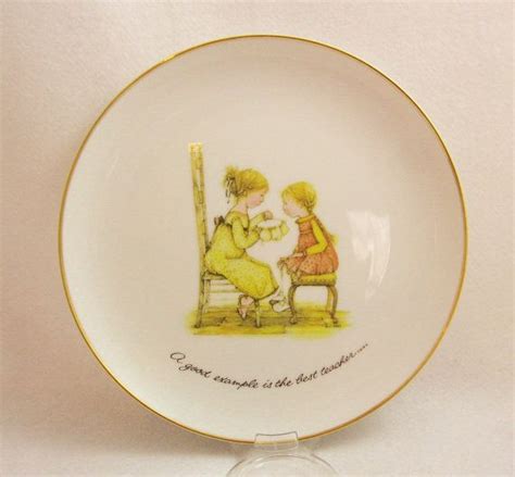holly hobbie collector plate 1973 etsy holly hobbie etsy plates