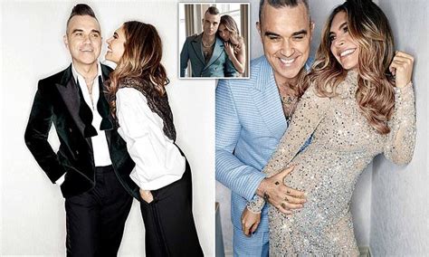 robbie williams and ayda field s very intimate look at their marriage daily mail online