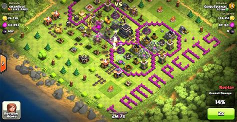 Clash Of Clans The Most Funny Base Design Youtube