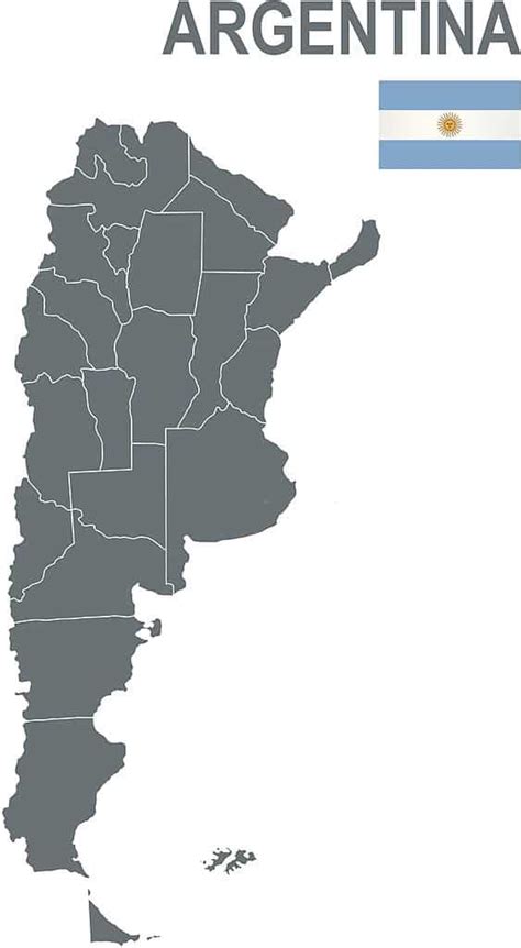 Argentina En Mapas Mapas Políticos Y Físicos Para Descargar E Imprimir