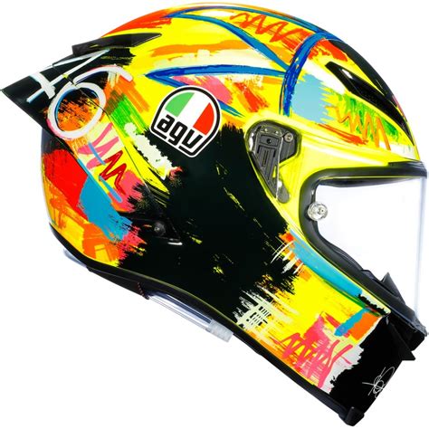 Agv Pista Gp R Rossi Winter Test 2019 Limited Edition Helmet · Motocard