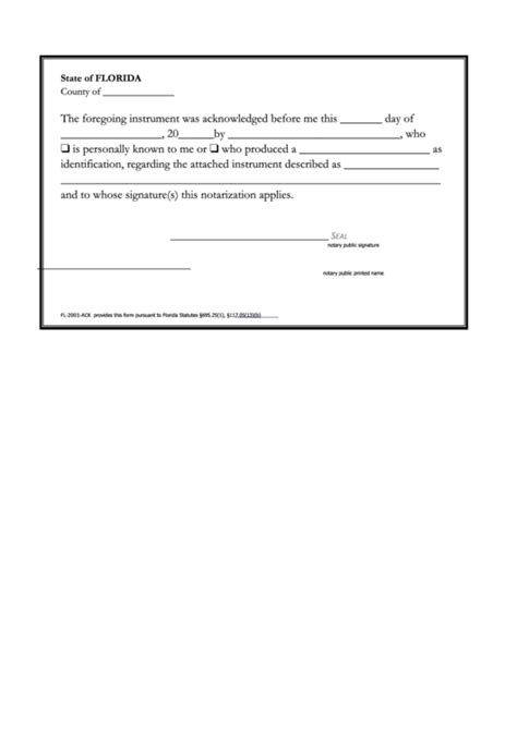 Notary Line Template