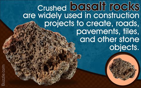 Basalt Rock Properties And Uses Science Struck