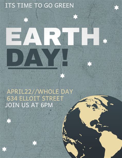 Earth Day Templatesevent Flyersenvironmental Flyers Postermywall