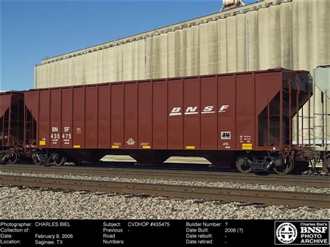 The Bnsf Photo Archive Covered Hopper 435475