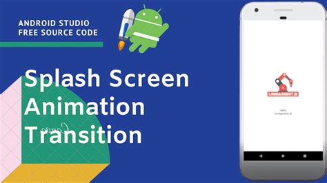 Free Source Code Splash Screen With Animation Transition Android