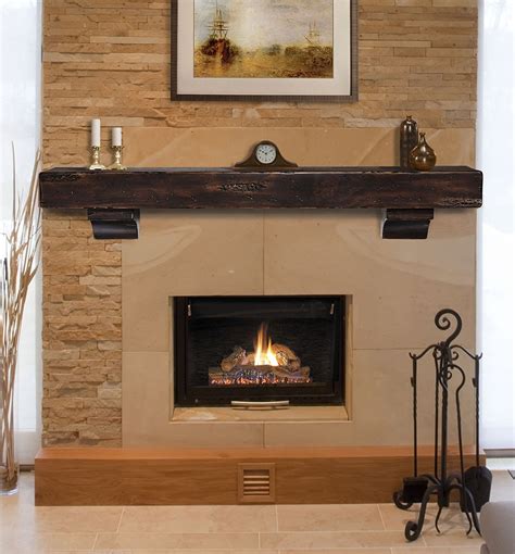 Pearl Mantels Shenandoah Traditional Fireplace Mantel Shelf N32 Free