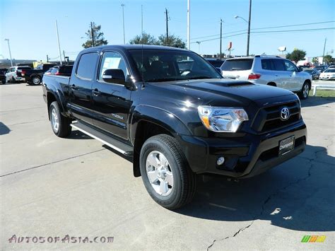 2012 Toyota Tacoma V6 Trd Sport Prerunner Double Cab In Black 001875