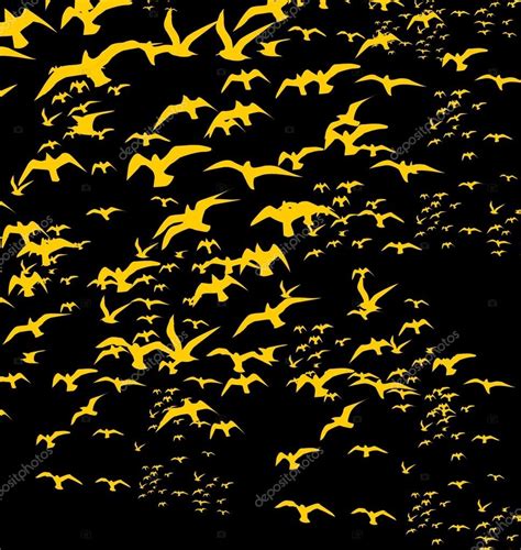 Birds Silhouette Sets Vector Art Stock Vector Image By ©a1vector 33283793