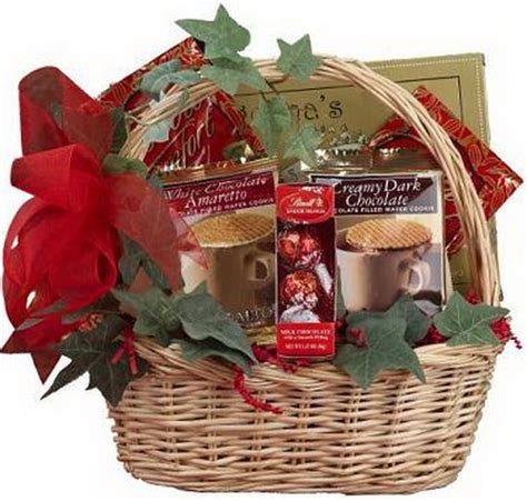 And while this post is titled unique holiday gifts for her, you can always buy them for him too. Traditional Christmas Gift Basket Idea - family holiday ...