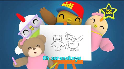 Happy bear smiles all the long, she draws, she's cuddly and cute too! Didi & Friends: PROMO Nana Ada Happy Bear - YouTube