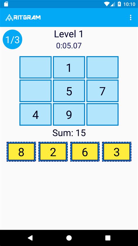 Magic Squares All Levels Easy To Genius Aritgram