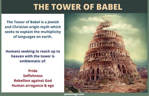 The Tower Of Babel What Exactly Was It Symbol Sage