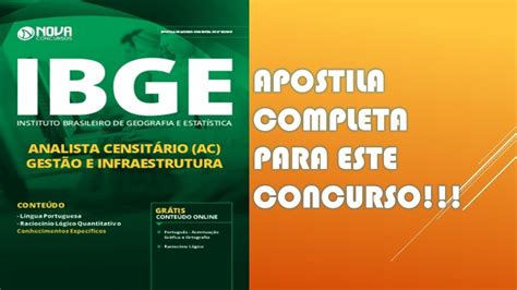 Apostila Para O Ibge