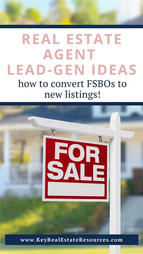 How To Convert Fsbos Into Listings Key Real Estate Resourceskey Real