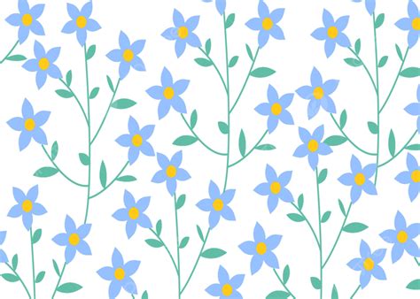 Background Biru Tekstur Sederhana Latar Belakang Bunga Bunga Bunga
