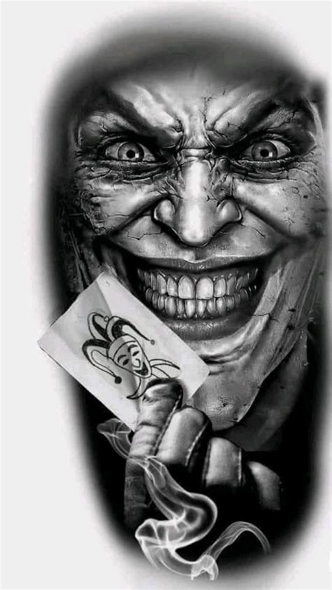 Pin By Somi On Idea Pins By You In 2023 Joker Tattoo Design Joker