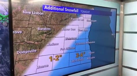 An Update On Our Saturday Snowstorm Fox6 News Milwaukee