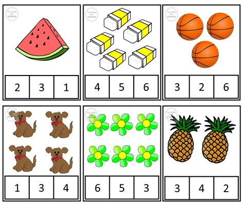 Number Counting Activity Fun Teacher Files