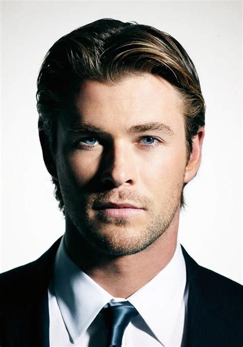 He kept it simple, opting for just a white dress shirt with a few buttons undone. 9 best Male Actors (30s) Blue Eyes Blond Hair images on ...