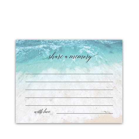 Beach Themed Share A Memory Cards Are The Perfect Way To Preserve