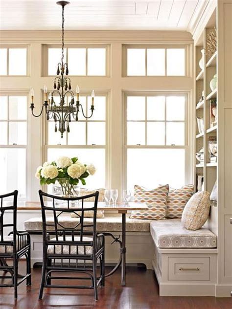 A formal dining room can feel too fancy for everyday use while a breakfast nook is meant to be comfortable, approachable, and conducive to intimate conversations and meals. 80 Built In Kitchen Banquette Ideas 24 | Home, Home decor ...