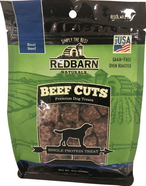 Redbarn Pet Products Inc Redbarn Naturals Cuts Premium Dog Treat Beef