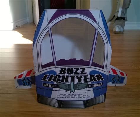Buzz Lightyears Box Spaceship 6 Steps Instructables
