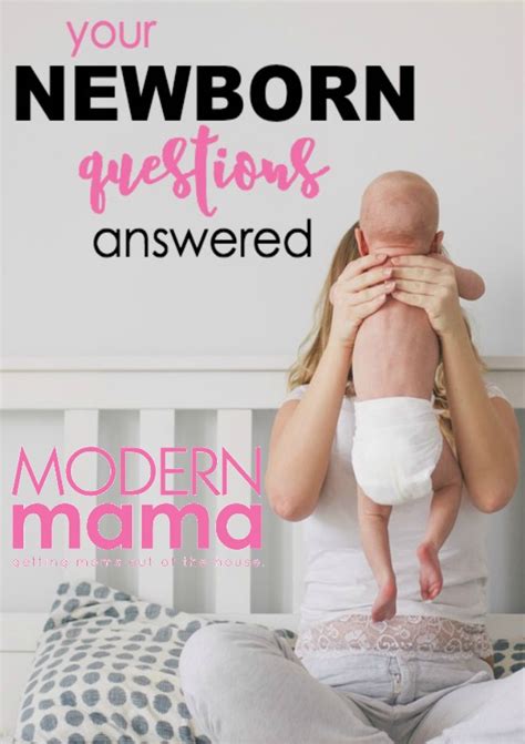 Newborn Questions With The Experts Modern Mama