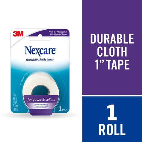 Nexcare Flexible Clear First Aid Tape Hypoallergenic From The 1