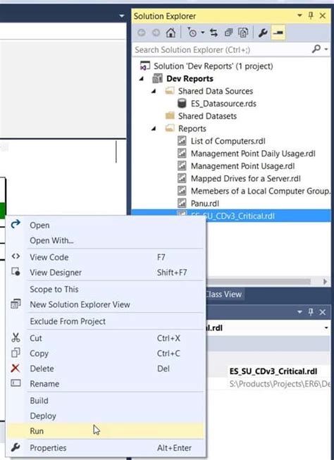 How To Deploy Ssrs Reports From Visual Studio To The Ssrs Server