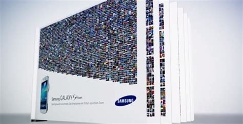 Samsung Galaxy S4 Zoom stunt: het grootste fotoalbum ter wereld