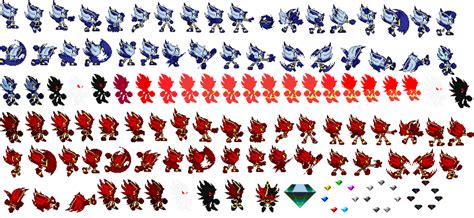 Cyber Nazo Sprite Sheet Finished By Darksondash On Deviantart