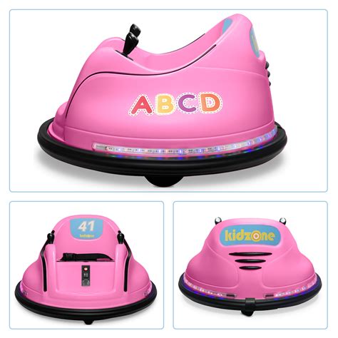 We'll look at the kidzone bumper car in this article. Kidzone 12V Kids Electric Ride On Bumper Car 360 Spin ...