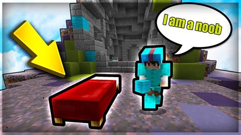 How To Play Minecraft Bedwars Like A Noob Youtube