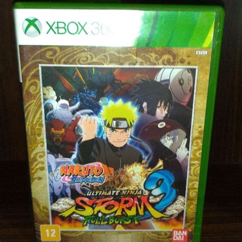 Naruto Shippuden Ultimate Ninja Storm 3 Full Burst Xbox 360 Em Rio De