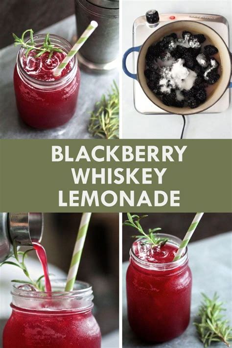 Blackberry Whiskey Lemonade With Video Recipe Whiskey Lemonade