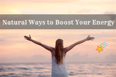6 Natural Ways To Boost Your Energy